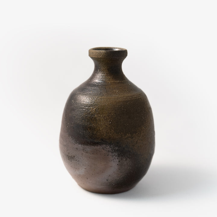 Bizen Tokkuri-01 (Kiln-transformed sake bottle)
