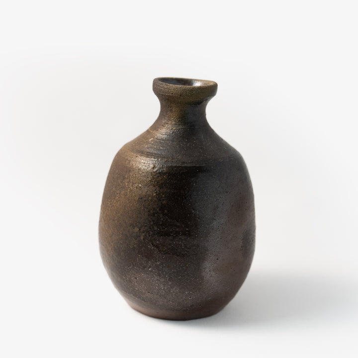 Bizen Tokkuri-01 (Kiln-transformed sake bottle)