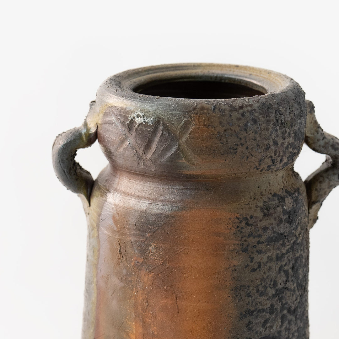 Bizen flower vase-02