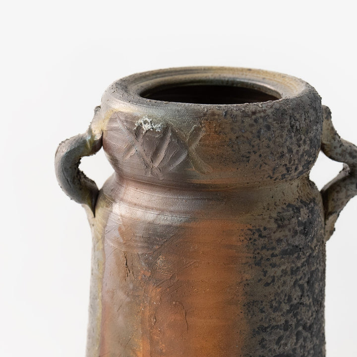 Bizen flower vase-02