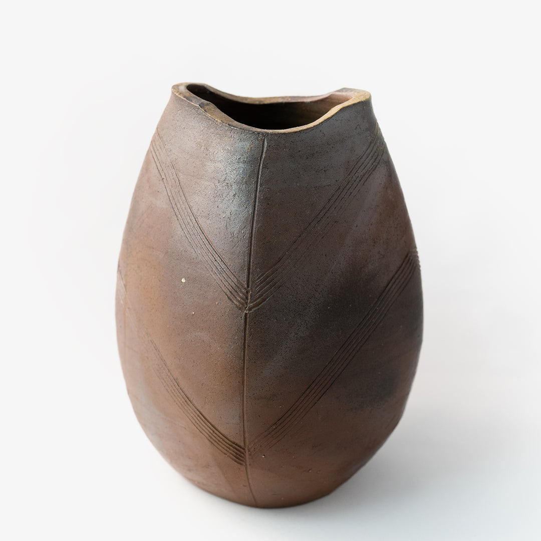 Bizen flower vase-05