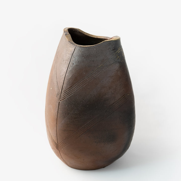 Bizen flower vase-05