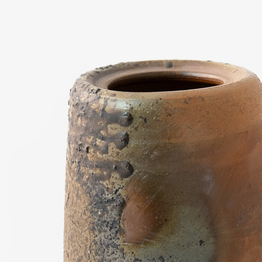 [Shima Yukihiro] Bizen flower vase-01