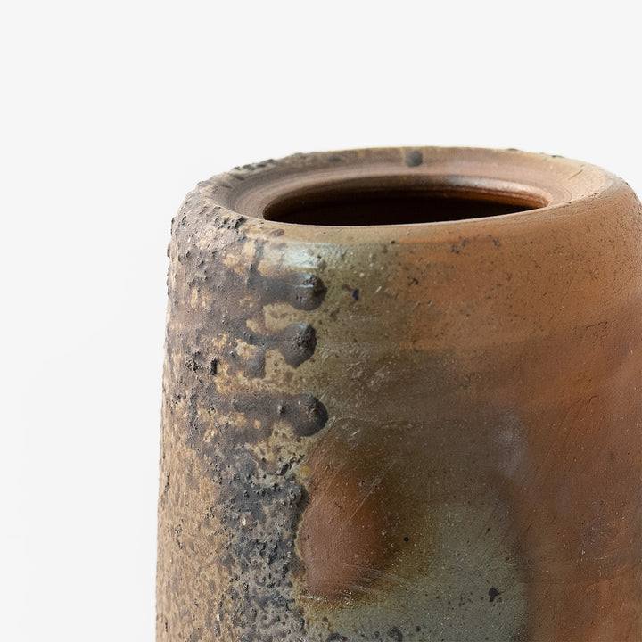 [Shima Yukihiro] Bizen flower vase-01
