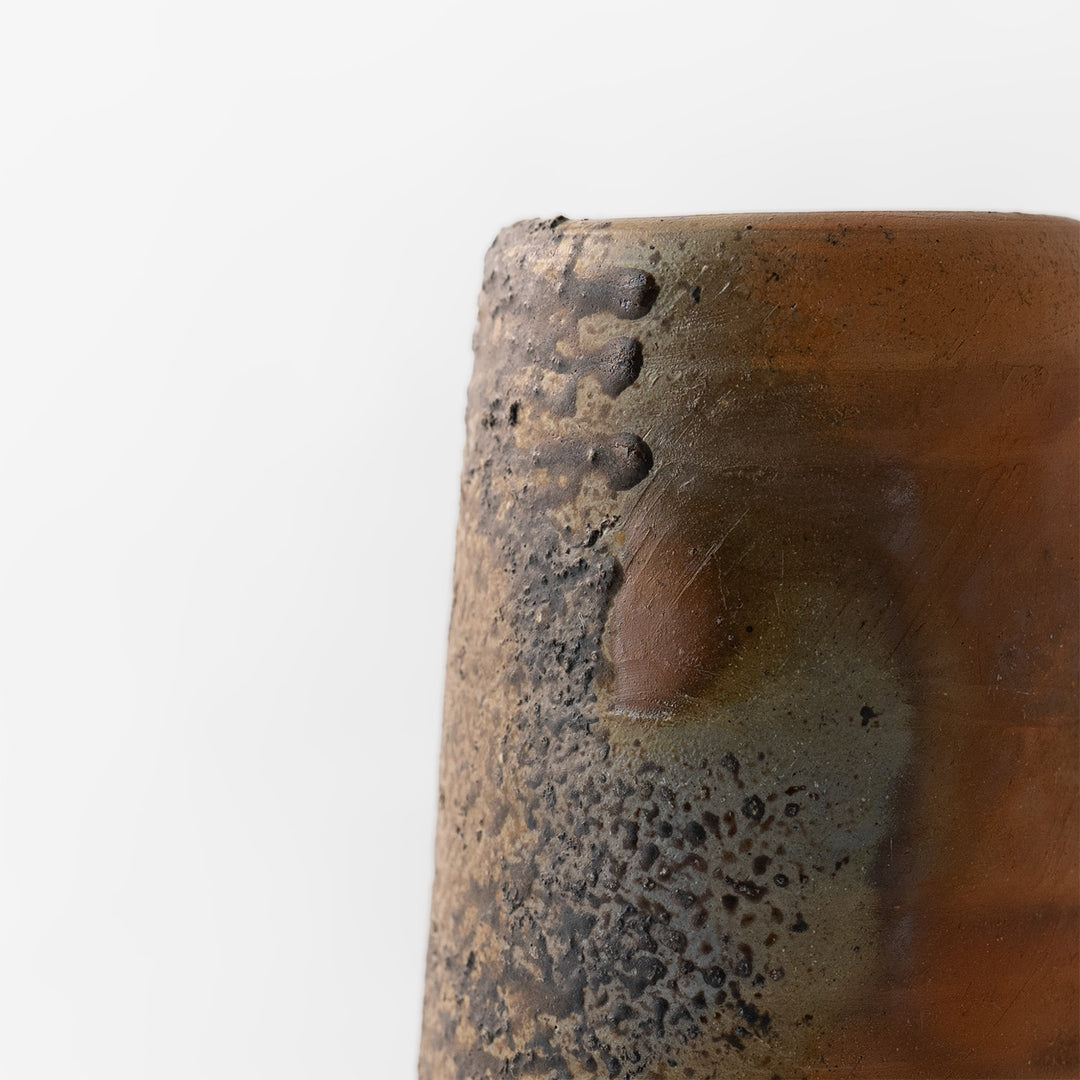 [Shima Yukihiro] Bizen flower vase-01