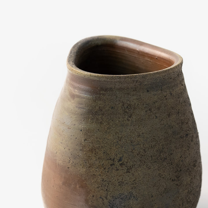 [Shima Yukihiro] Bizen flower vase-03