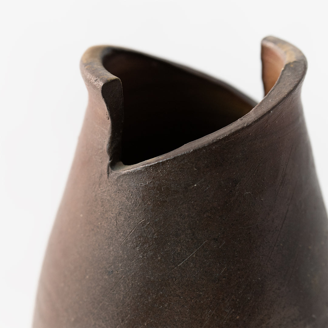 [Shima Yukihiro] Bizen flower vase-05