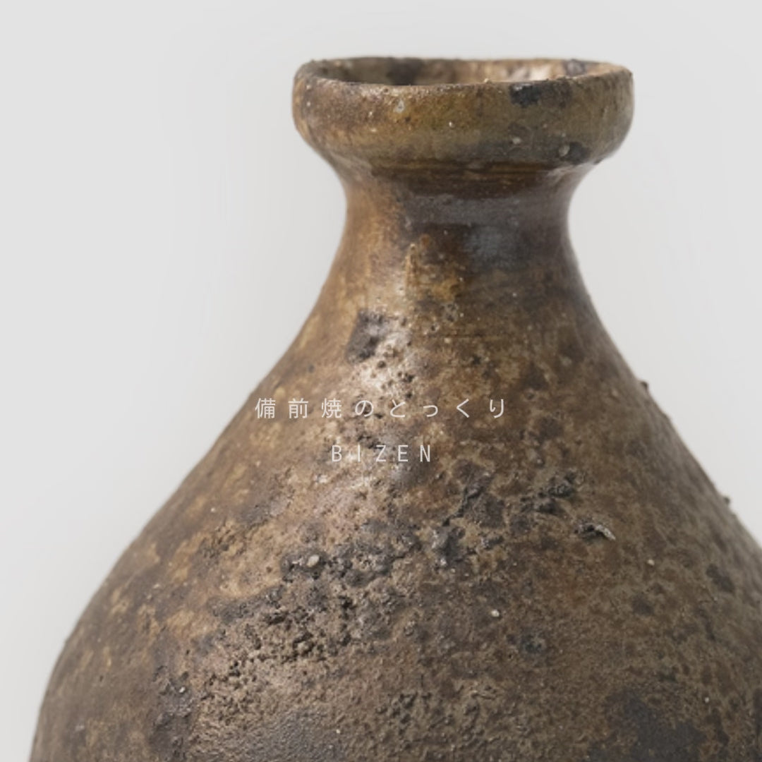 Bizen Tokkuri-05 [by Yukihiro Shima]